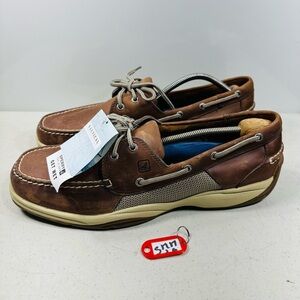 Sperry Loafers Intrepid Men's Size 13 Casual Boat Loafers Tan Brown